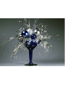 Martinera Gigante  45 cm. Cristal